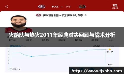 火箭队与热火2011年经典对决回顾与战术分析
